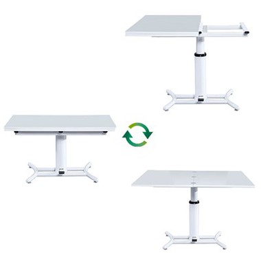 Multifunctionele verstelbare houten tafel