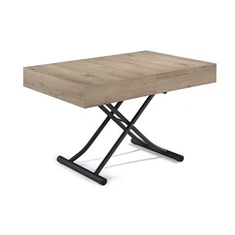 Moderne uitschuifbare houten eettafel